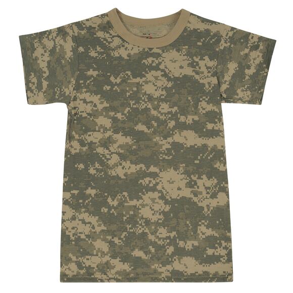 ROTHCO Kids T-Shirt Camo Camouflage Uniform Military Short Sleeve Sz M - Picture 1 of 5